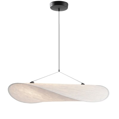 52005 Висечка светилка FEATHER LED 18W 3000K Бела Свила Ф40 Luxen